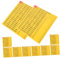 HOMSFOU 10 Feuilles D'Étiquettes De Disjoncteur Étiquettes De Panneau Électrique Autocollants Étiquettes De Panneau De Disjoncteur Autocollants D'Étiquette De Panneau De