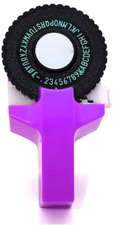 Etikettenhersteller, Präge -Etikettenhersteller mit Schreibmaschine Handgefertigtes Dekoratives Klebeband -Prägen Etikett Maker Präder Etikett Label Maker Maschine für Basteln zu Hause