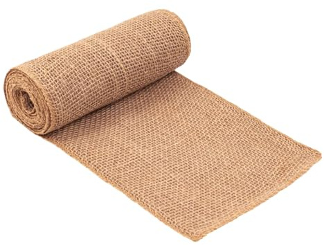 Baum Winterschutz Jute-Wickelstreifen, Winterschutz Pflanzen Außen, Juteband Pflanzenschutz Winter für Pflanzen Frostschutz und Feuchtigkeit, Winterschutz für Kübelpflanzen (25x300cm)