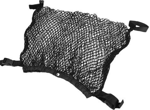 Riuulity Kinderwagen -Windel -Spielzeug -Mesh -Tasche Verstellbarer Polyester -Nettospeicher mit Großem Stauraum, Einfache Installation für, Nuna, Doona -Kinderwagen