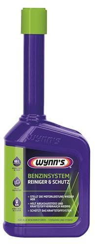 Wynn's Benzin System Reiniger für Kraftstoffsysteme - 325 ml | Stellt Motorleistung und Kraftstoffverbrauch wieder her - Hilft, Probleme mit Turbo, AGR und Katalysator zu vermeiden