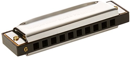 Stagg 17468 Blues Mundharmonika (G-Dur, 20x Töne, Material: verkupfert (0,9mm), Kanzellenkörper: Kunststoff)