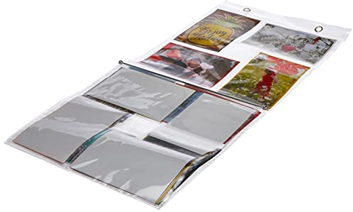 Fotovorhang Bildervorhang Collage - 20 Taschen - 10x15 cm - Hochformat & Querformat