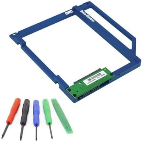 OWC Data Doubler, Soluzione di Staffa per convertitore da Ottico a SATA HD per Laptop Mac, (OWCDDAMBS0GB)
