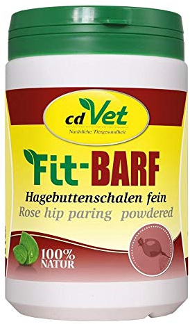 FIT-Barf Hagebuttenschalen fein Pulver f.Hunde 500 g