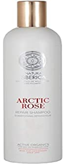 Natura Siberica Copenhagen Repairing Shampoo Arctic Rose - Reparierendes Shampoo für trockenes & geschädigtes Haar - Mit Rosenextrakt & arktischer Himbeere - 400 ml