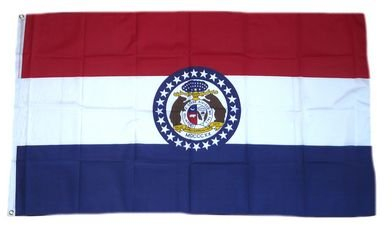 Fahne / Flagge USA Missouri NEU 90 x 150 cm Flaggen
