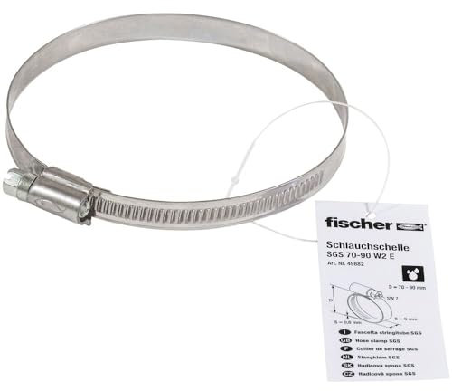 fischer 49882 Schlauchschelle SGS 70-90 W1 E SB-SaMo
