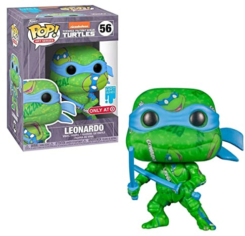 Funko Leonardo Artist Series Teenage Mutant Ninja Turtles Pop, Vinyl Figur mit exklusivem Popschutz