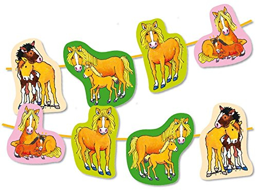 Lutz Mauder 11301 Wimpelkette Pferd Mein Ponyhof, 3,60 m