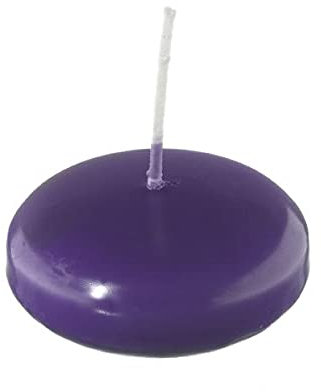 Kopschitz Schwimmkerzen Lila 40 x Ø 80 mm, 8 Stück, XXL Schwimmkerzen