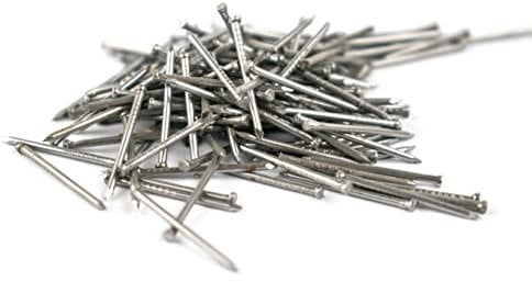1.4mm x 20mm Plain Steel Oval Lost Head Joinery Nails Small Head (Pack of 250) D12E/2