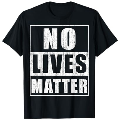 No Lives Matter lustiges gruseliges Geschenk für Halloween T-Shirt