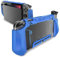 JiuRui-504 kuaijiexiaopu Hüllen Robuster Fall for Nin-Tendo-Schalter,Klinge TPU.Griffschutzabdeckung Dockable Case for Nin-Tendo-Konsole&Joy-Con-Controller (Farbe : Blau)