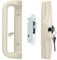 House Guard Patio Door Lock and Handle Set with Key, Choices That Add a Unique Signature to Your Patio Glass Door Lock,Suitable for a Variety of Replacement Sliding Patio Doors Handle(Beige Color)