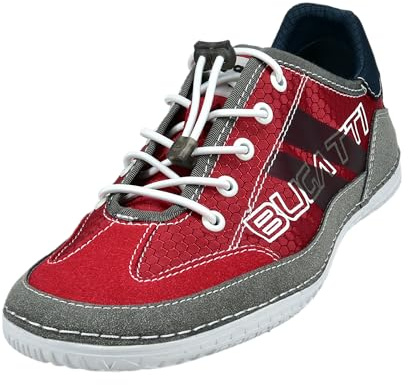 bugatti man Herren Low-Top Sneaker, Männer Sneaker, Wechselfußbett