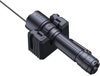 fenix WF26R Wiederaufladbare Arbeits-Taschenlampe mit Ladehalterung, 3000 Lumen, 450 m, max. 44 Stunden, 21700 batteriebetrieben, magnetisch, IP68