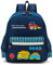 willikiva Netter Zoo Little 3d Rucksack Kinder Rucksack für Jungen und Mädchen Kleinkind Rucksack Wasserdichte Vorschule(Schöner Tag)