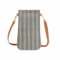 Dasellfa Handytasche Zum UmhäNgen Strohtaschen, Crossbody Bag Damen, Kleine UmhäNgetasche Klein Korbtaschen, Handy Schul，Tertasche Mit Langem Gurt,Bohemien,Strand Tasche MäDchen Frau (Schwarz)