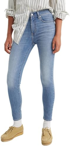 Levi's Women's 721 HIGH Rise Skinny Dark Indigo-Worn in, Cool I Am in Paradis, 26W x 32L