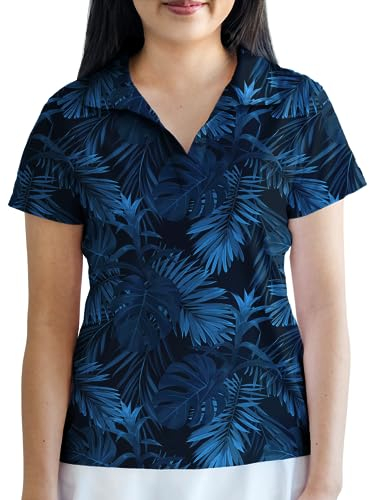 YATTA GOLF Damen Modern, Mitternachtsblau, XX-Large