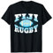 Geschenk Fiji Rugby Sport Fan Team Fidschi Herren Damen T-Shirt