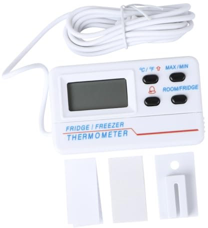ABOOFAN 3 Pièces Thermomètre Intérieur Réfrigérateur Congélateur