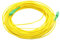 Monkey Ladder Câble fibre optique universel jaune - SC/APC vers SC/APC monomode simplex 9/125, compatible avec Orange, Movistar, Vodafone, Jazztel et tous les autres, 1 mètre