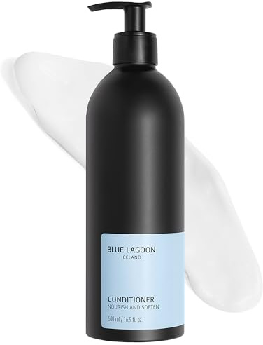 Blue Lagoon Skincare Conditioner - Mit Blue Lagoon Meereswasser - Pflegt, spendet Feuchtigkeit, entwirrt & macht das Haar geschmeidig - Cremige, leichte Textur - Für alle Haartypen - 500ML