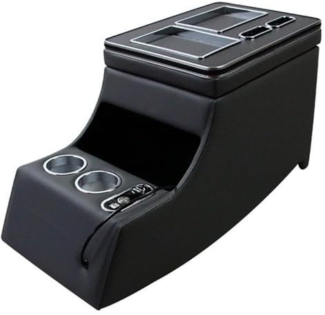 RORLL Auto Mittelkonsole Armlehne Für Mercedes Für Benz Für Viano W639 2003-2011 2012 2013 Center Console Storage Box Auto Armlehne Box Mit USB(1)