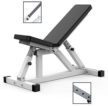 Home Hantelbank Hanteln Bank Verstellbare Fitnessbänke Gym Bank Kommerzielle Sit-ups Fitnessgeräte Mehrstufig Verstellbarer Hantelhocker