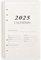 JUXINE 2025 Wochenplaner Monatsplaner Einlage A5 176 Seiten Kalendereinlage 6 Löcher 139x206mm Nachfüllpapier für Jahresplaner Tagebücher