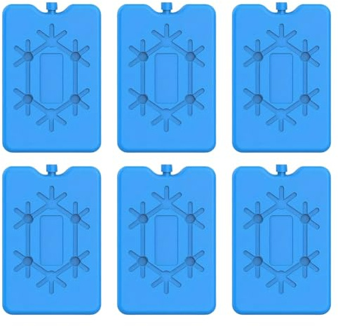 Turodeuo Ice Pack Reusable Refrigerator Ice Pack Cooling Fill Box for Food Storage Refrigeration