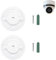 2 Set Smart Camera Wall Mounting Base TL70 Accessories Compatible with Tapo C200 Compatible with TP-Link C210 White 55cm with Screw