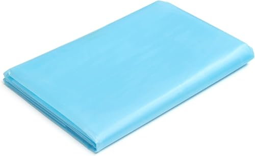 Baogu Blau HDPE 20S Stärke Teichfolie Dichtungsfolie für Gartenteich Reißfest umweltfreundlich (1x1M)