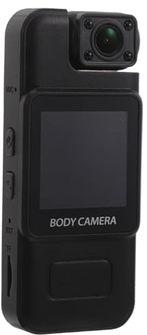 ROMISBABA Sports Camera Portable Action Cam with Infrared Night Vision Compact Wearable Body Cam with Secure Backclip for Hiking Cycling Travel Recording