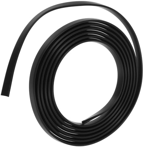 HONITANO Black PVC U-shaped Car Door Edge Seal Trim Strip Scratch-resistant Weatherproof Protector Guard for Cars Fine Sealing Edge Trim Reducing Noise and Door Damage Meters