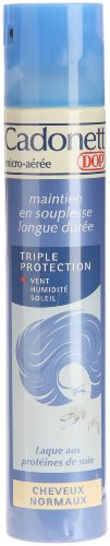 Cadonett Dop - Laque Maintien En Souplesse Longue Durée Triple Protection Pour Cheveux Normaux - 300 ml
