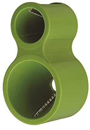 Microplane Cortador en Espiral, Acero Inoxidable, Verde, 7.62x5.72x13.34 cm