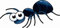 U24 Aufkleber lustige Ameise Autoaufkleber 15 x 7 cm Sticker