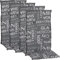 NYVI Gartenstuhl Auflagen Hochlehner 4er Set Barcelona - UV-Beständig, Atmungsaktiv, Strapazierfähig - Hochlehnerauflagen Sitzkissen Outdoor - Sitzauflagen für Gartenstühle 118x50cm Städtenamen
