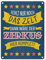 Fehlt nur noch das Zelt dann wäre der Zirkus hier komplett Metallschild mit buntem Zirkusdesign