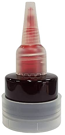 Grimas Filmblut, Farbe B, 25ml, Profi Kunstblut hochrealistisch, für Halloween, Karneval, Film, Theater und Unfalldarstellung, auswaschbares Fakeblut in Gelkonsistenz