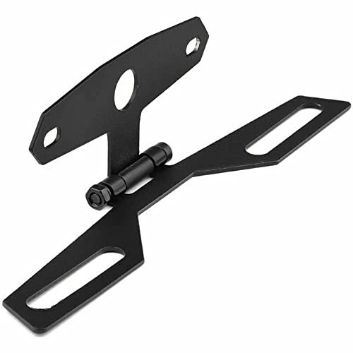 Supporto per targa FACULX regolabile per moto, pieghevole, per fanale posteriore