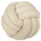 Knotenkissen PlüSch Kisse Knot Kissen Kopf Kissen Deko Kissen Geknotetes Kissen Zierkissen Knoten Knot Kopfkissen Knoten Ball,A11,28cm