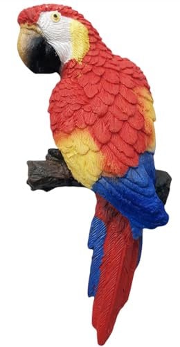 Kühlschrankmagnet, Motiv: Ara, Brasilien, Peru, Dominika, Mexiko, Souvenir, Kühlschrankdekoration, handbemalt, Handwerk