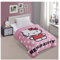 Jay Franco Hello Kitty JF14540 Tagesdecke für Doppelbett, gesteppt, Rosa