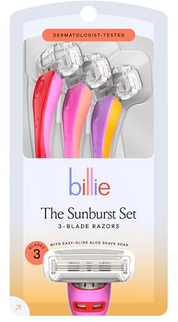 Billie Einwegrasierer für Frauen - Das Sunburst Set