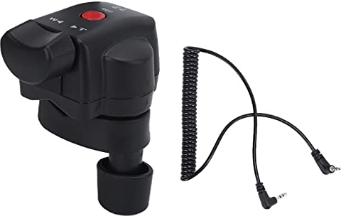 Bonbela Camcorder-Fernbedienung, Zoom-Controller, Kamera-Zoomobjektiv-Controller, 2,5-mm-Klinkenkabel für
