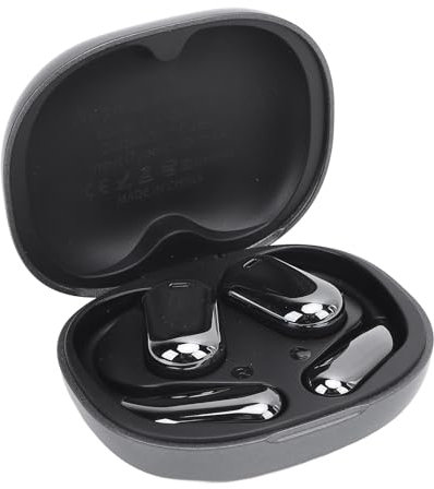 AI -Sprachübersetzung Ohrhörer, Echtzeit -Kopfhörer -Übersetzer für 133 Sprachen und Akzente, Übersetzergerät mit App für I OS für Android, KI -Übersetzungsohrhörer (Black)